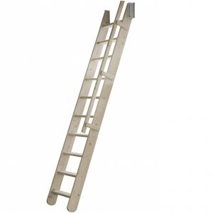 Échelle de meunier Échelle de meunierescalier en bois droit gain de place EasyStep