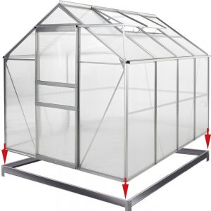 avis serre de jardin en alu 7,6 m³