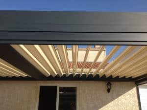 lames-orientables pergola à lames orientables
