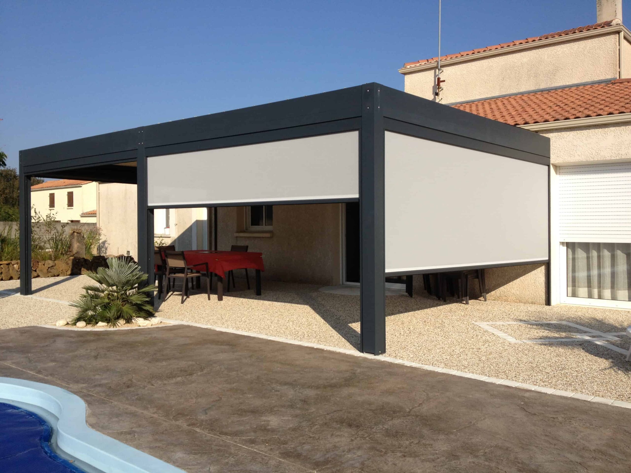 pergola bioclimatique store zip