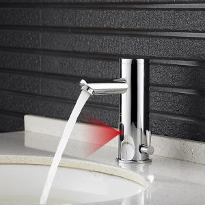 Auralum Mitigeur lavabo automatique à infrarouge