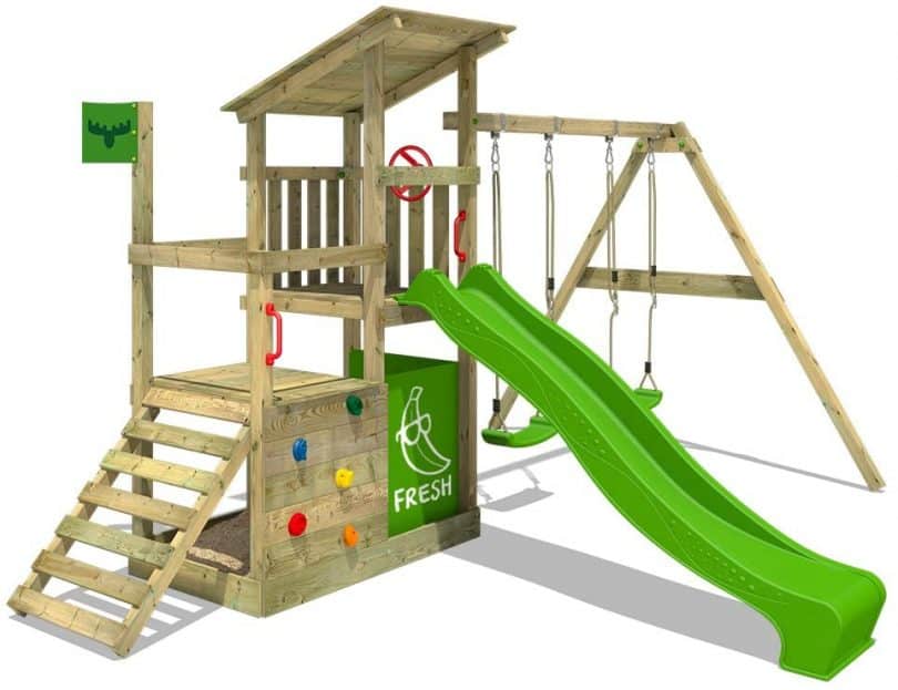 Meilleure Aire De Jeux En Bois Portique Ext Rieur Le Comparatif De