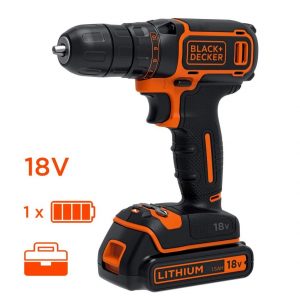 perceuse sans fil BDCDC18K-QW de Black+Decker